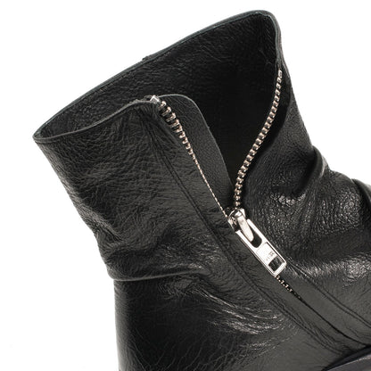 Bowie Black Leather Boots