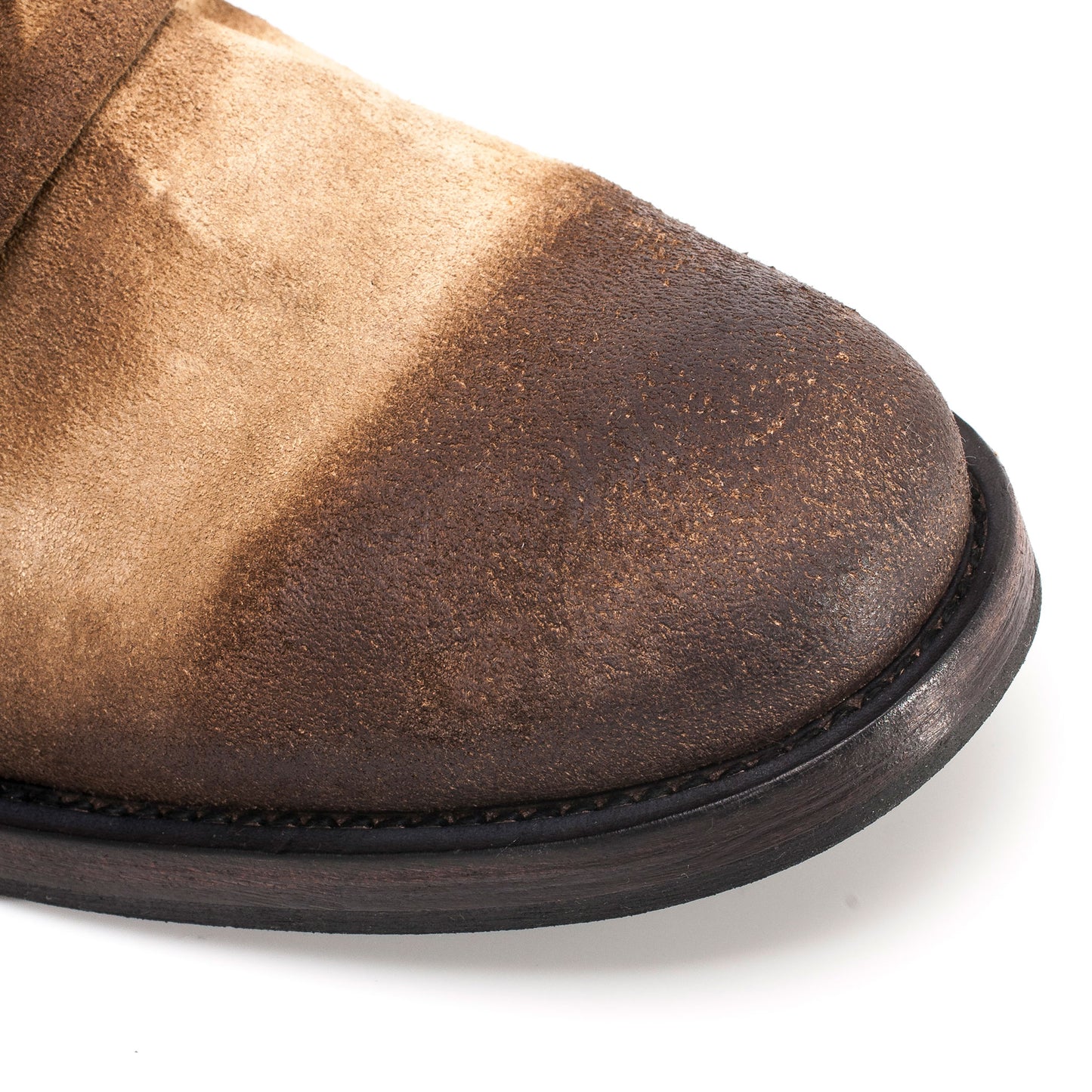 Bowie Gamuzon Camel Boots [Suede Leather]