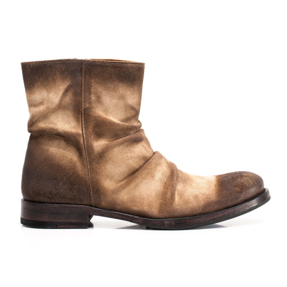 Bowie Gamuzon Camel Boots [Suede Leather]