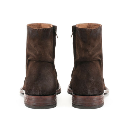 Bowie Gamuzon Choco Boots [Suede Leather]