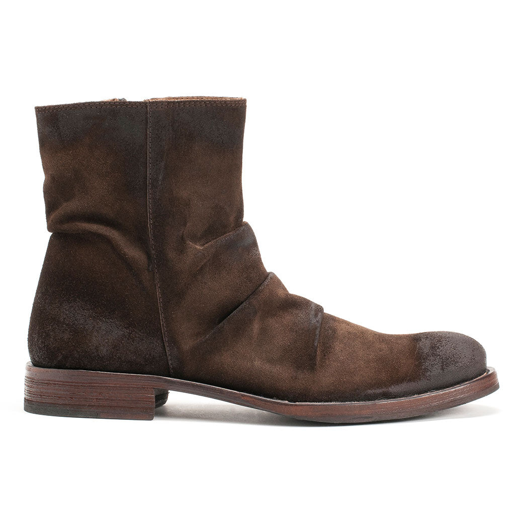 Bowie Gamuzon Choco Boots [Suede Leather]