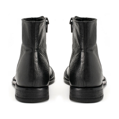 Charly Black Leather Boots