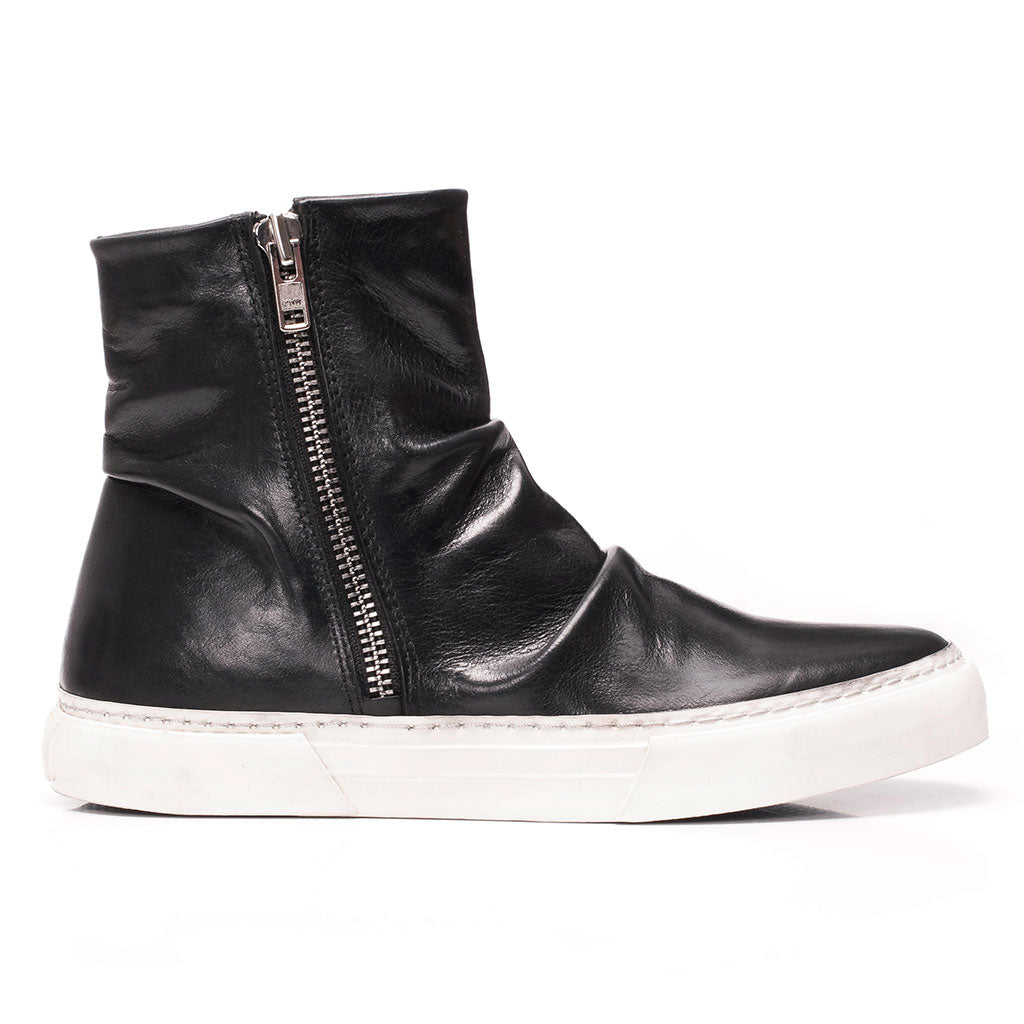 Flysteppers Black Leather Boots