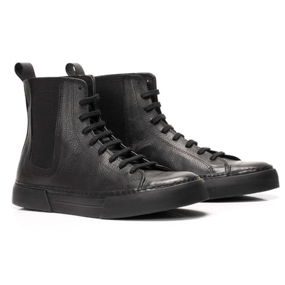 Hype Black Leather Boots