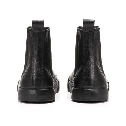 Hype Black Leather Boots