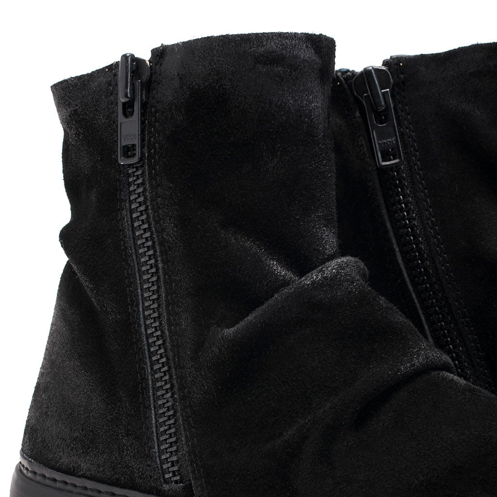 Licha Boot Gamuzon Negra [Suede Leather]