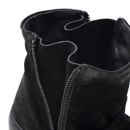 Licha Boot Gamuzon Negra [Suede Leather]