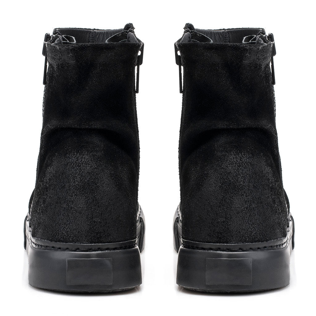 Licha Boot Gamuzon Negra [Suede Leather]