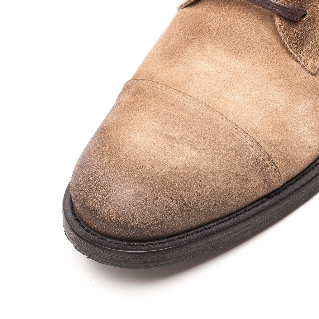 Borcego Dylan Gamuzon Camel [Suede Leather]