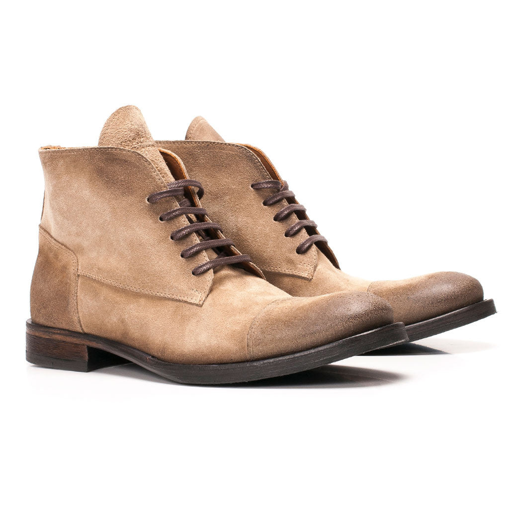 Borcego Dylan Gamuzon Camel [Suede Leather]