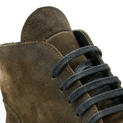 Borcego Dylan Gamuzon Verde [Suede Leather]